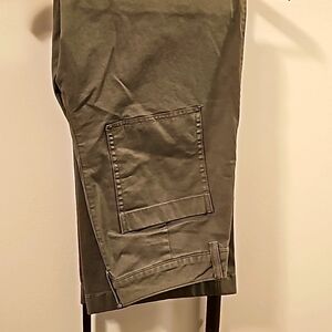 Gap pants. High waisted, size 2 petite. Green